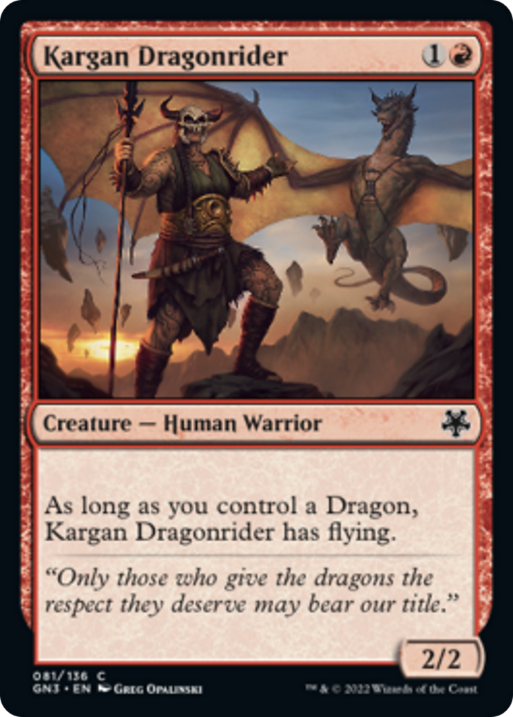 Kargan Dragonrider [Game Night: Free-for-All] | Dragon's Lair Comics and Fantasy Houston TX