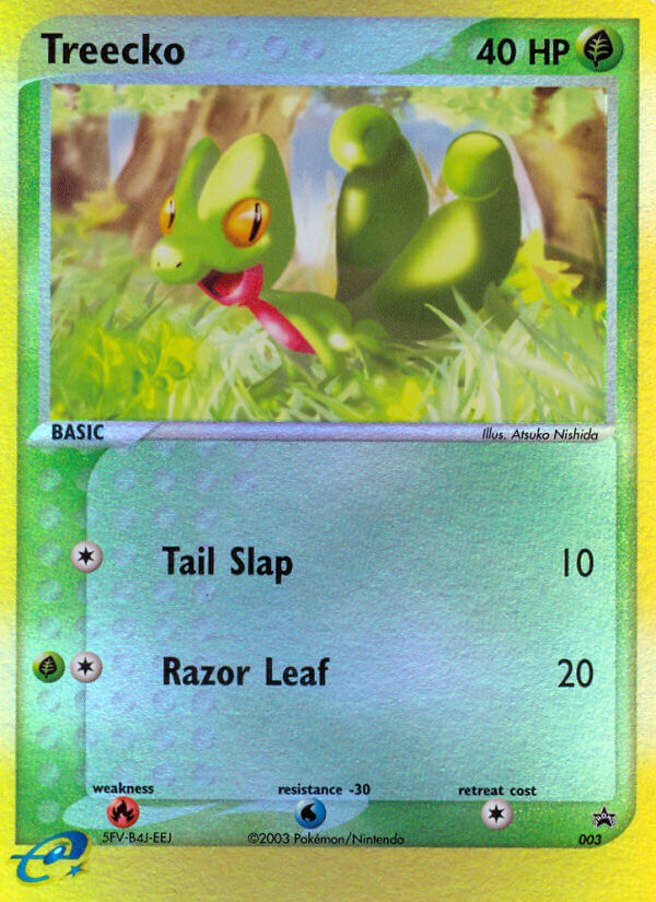 Treecko (003) [Nintendo: Black Star Promos] | Dragon's Lair Comics and Fantasy Houston TX