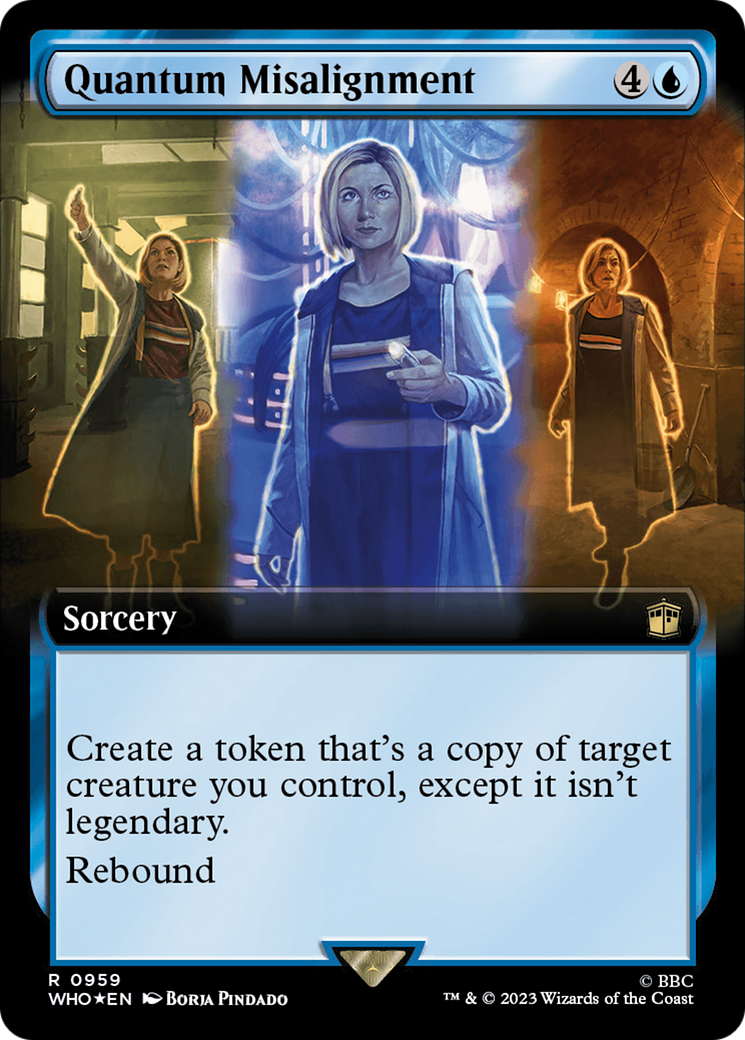 Quantum Misalignment (Extended Art) (Surge Foil) [Doctor Who] | Dragon's Lair Comics and Fantasy Houston TX