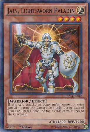 Jain, Lightsworn Paladin [BP03-EN042] Shatterfoil Rare | Dragon's Lair Comics and Fantasy Houston TX