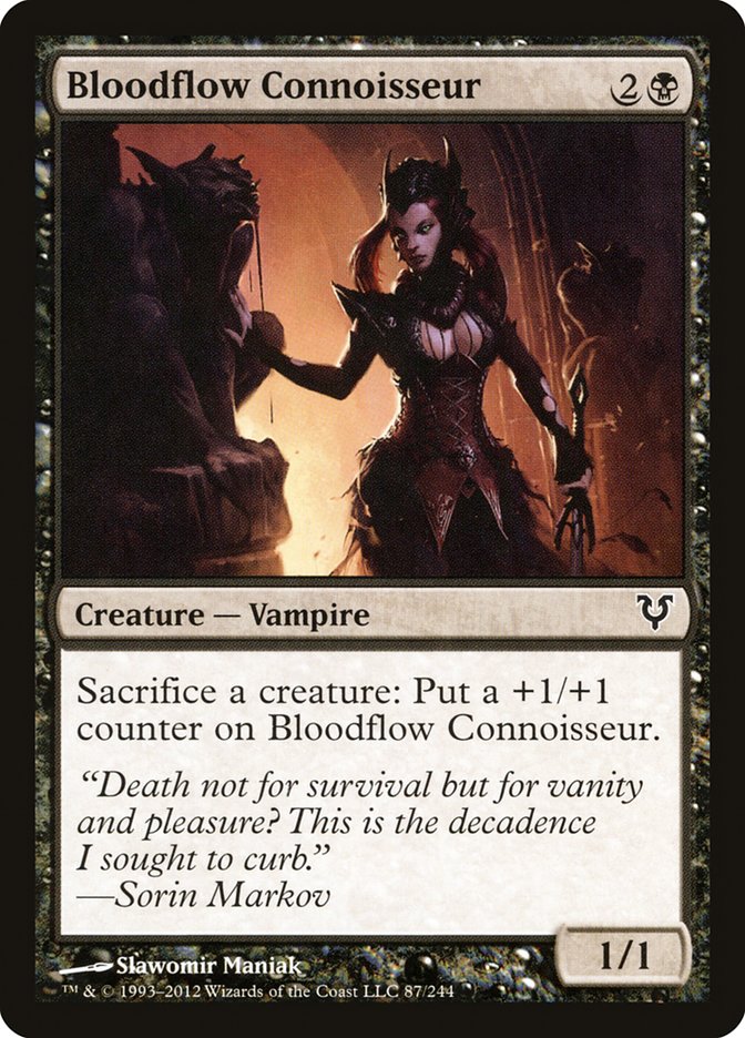 Bloodflow Connoisseur [Avacyn Restored] | Dragon's Lair Comics and Fantasy Houston TX