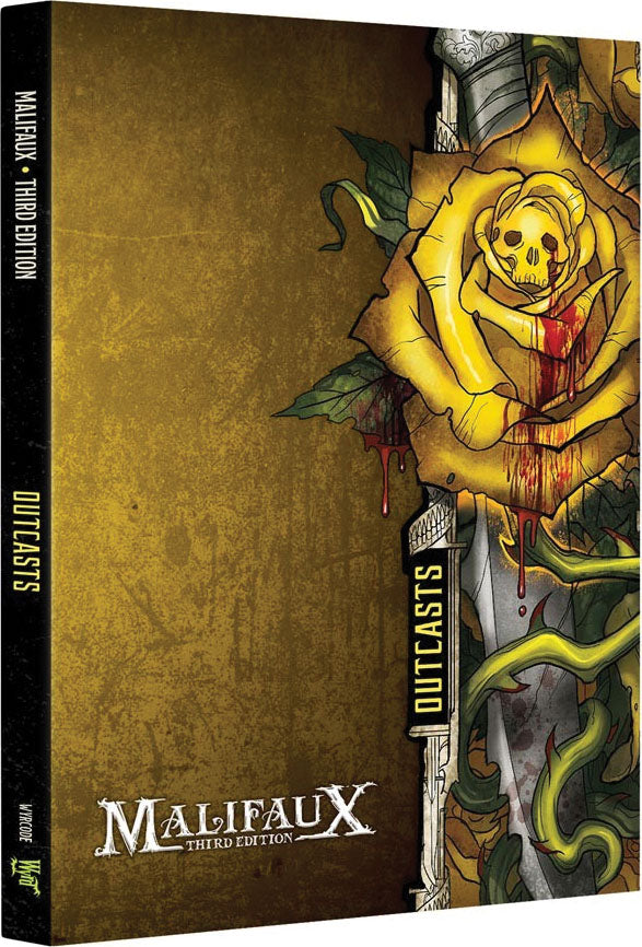 Malifaux 3E: Outcasts Faction Book | Dragon's Lair Comics and Fantasy Houston TX