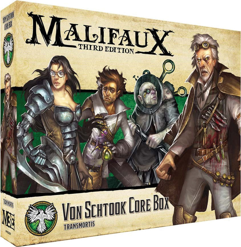 Malifaux 3E: Resurrectionists Von Schtook Core Box | Dragon's Lair Comics and Fantasy Houston TX