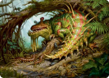 Blex, Vexing Pest Art Card [Strixhaven: School of Mages Art Series] | Dragon's Lair Comics and Fantasy Houston TX