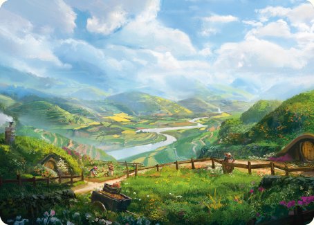 Plains Art Card [The Lord of the Rings: Tales of Middle-earth Art Series] | Dragon's Lair Comics and Fantasy Houston TX