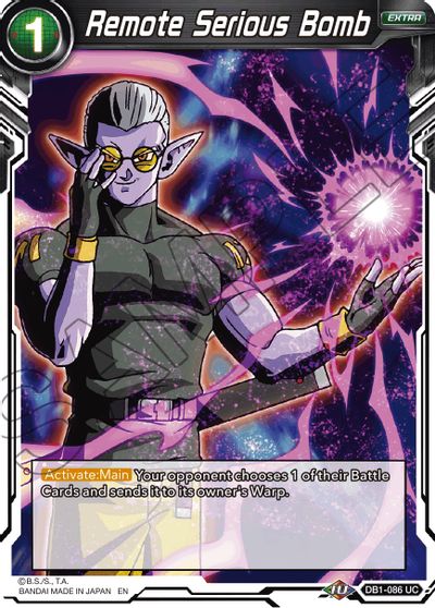 Remote Serious Bomb (Reprint) (DB1-086) [Battle Evolution Booster] | Dragon's Lair Comics and Fantasy Houston TX