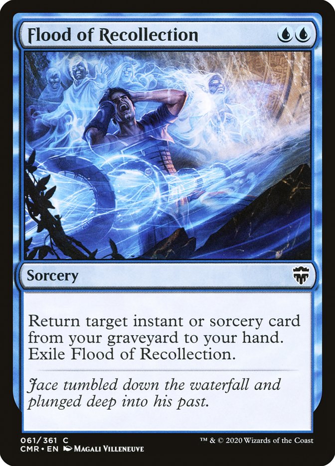 Flood of Recollection [Commander Legends] | Dragon's Lair Comics and Fantasy Houston TX