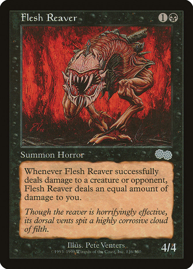 Flesh Reaver [Urza's Saga] | Dragon's Lair Comics and Fantasy Houston TX