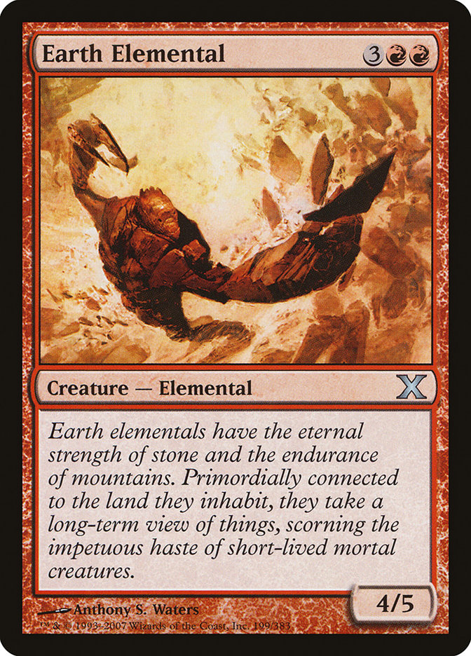 Earth Elemental [Tenth Edition] | Dragon's Lair Comics and Fantasy Houston TX