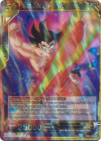 Son Goku, Plan for Victory (DB3-122) [Giant Force] | Dragon's Lair Comics and Fantasy Houston TX