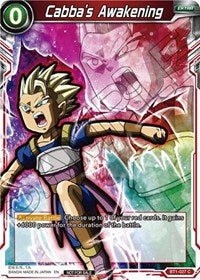 Cabba's Awakening (Event Pack 05) (BT1-027) [Promotion Cards] | Dragon's Lair Comics and Fantasy Houston TX