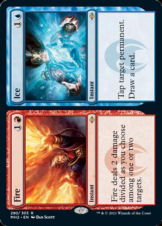 Fire // Ice (Foil Etched) [Modern Horizons 2] | Dragon's Lair Comics and Fantasy Houston TX