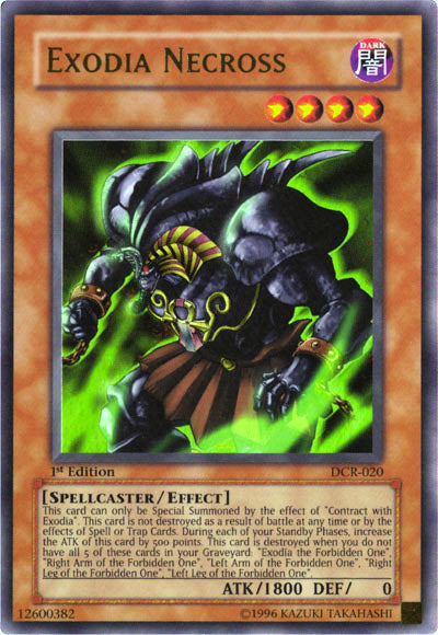 Exodia Necross [DCR-020] Ultra Rare | Dragon's Lair Comics and Fantasy Houston TX