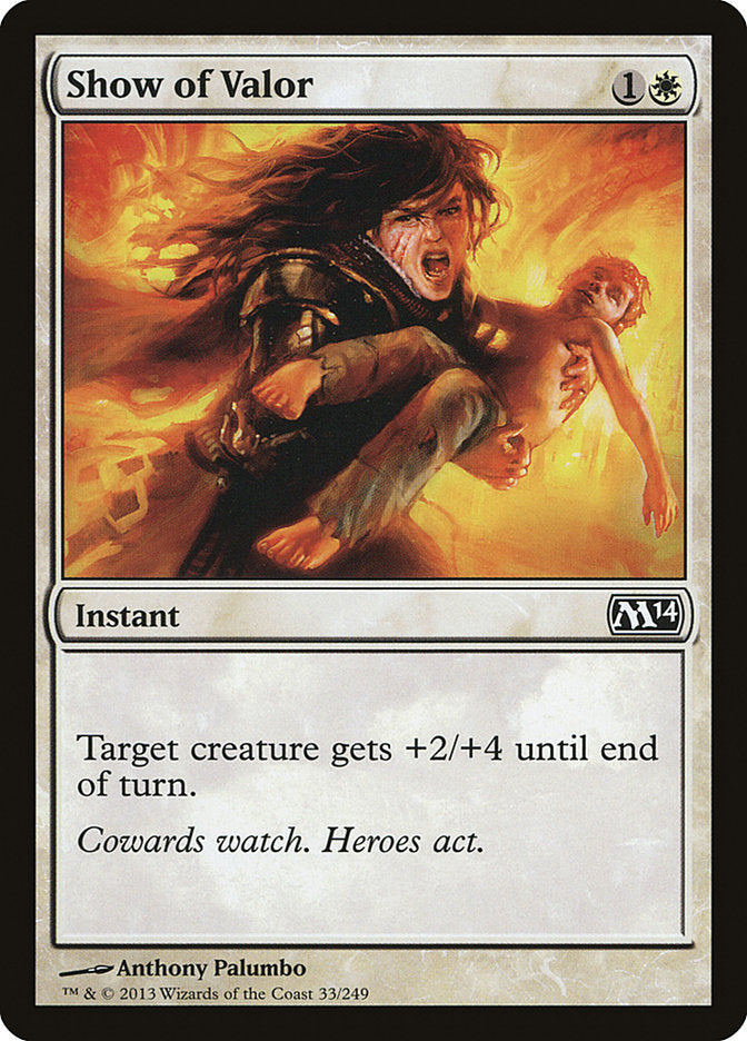 Show of Valor [Magic 2014] | Dragon's Lair Comics and Fantasy Houston TX