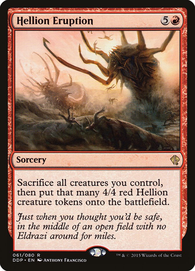 Hellion Eruption [Duel Decks: Zendikar vs. Eldrazi] | Dragon's Lair Comics and Fantasy Houston TX