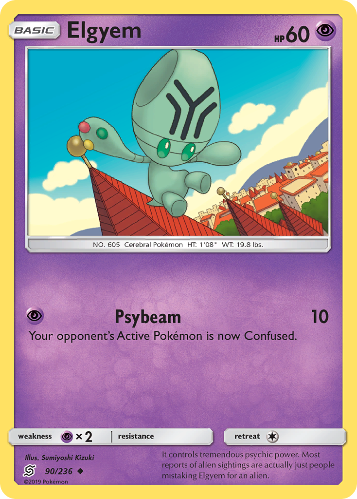 Elgyem (90/236) [Sun & Moon: Unified Minds] | Dragon's Lair Comics and Fantasy Houston TX