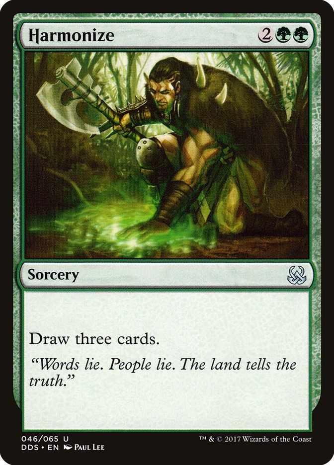 Harmonize [Duel Decks: Mind vs. Might] | Dragon's Lair Comics and Fantasy Houston TX