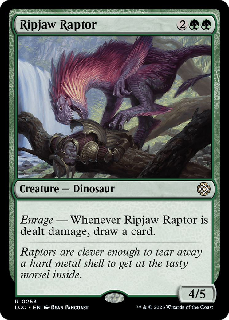 Ripjaw Raptor [The Lost Caverns of Ixalan Commander] | Dragon's Lair Comics and Fantasy Houston TX