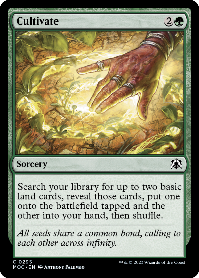 Cultivate [March of the Machine Commander] | Dragon's Lair Comics and Fantasy Houston TX
