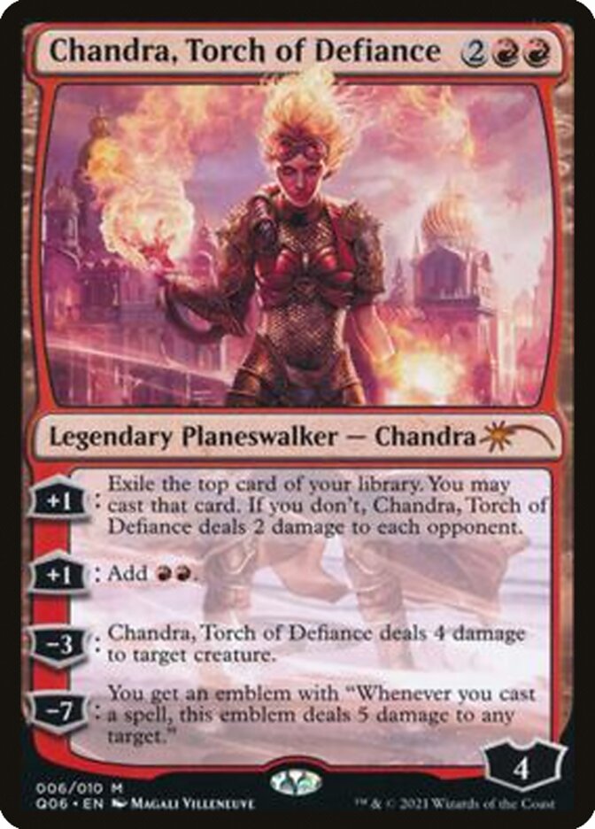 Chandra, Torch of Defiance [Pioneer Challenger Decks 2021] | Dragon's Lair Comics and Fantasy Houston TX