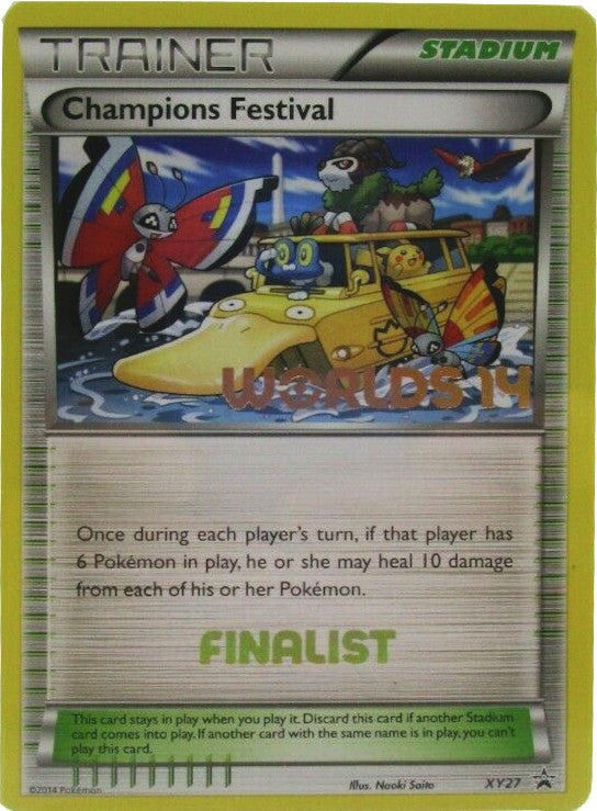 Champions Festival (XY27) (2014 Finalist) [XY: Black Star Promos] | Dragon's Lair Comics and Fantasy Houston TX