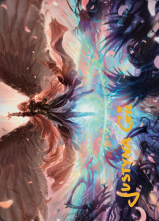 Iridian Maelstrom Art Card (Gold-Stamped Signature) [Dominaria United Art Series] | Dragon's Lair Comics and Fantasy Houston TX