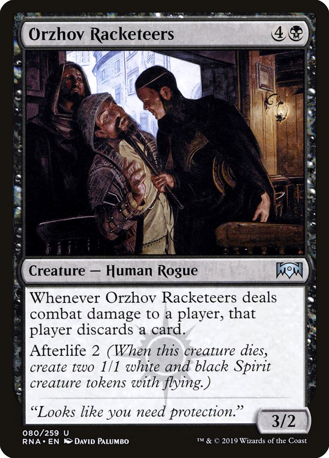 Orzhov Racketeers [Ravnica Allegiance] | Dragon's Lair Comics and Fantasy Houston TX