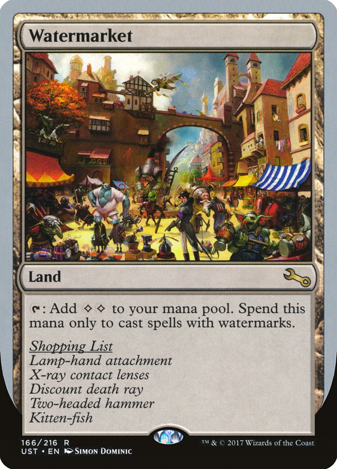 Watermarket [Unstable] | Dragon's Lair Comics and Fantasy Houston TX