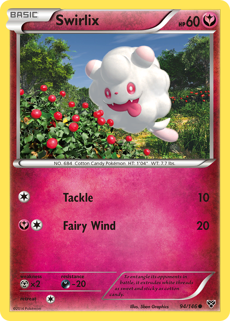 Swirlix (94/146) [XY: Base Set] | Dragon's Lair Comics and Fantasy Houston TX
