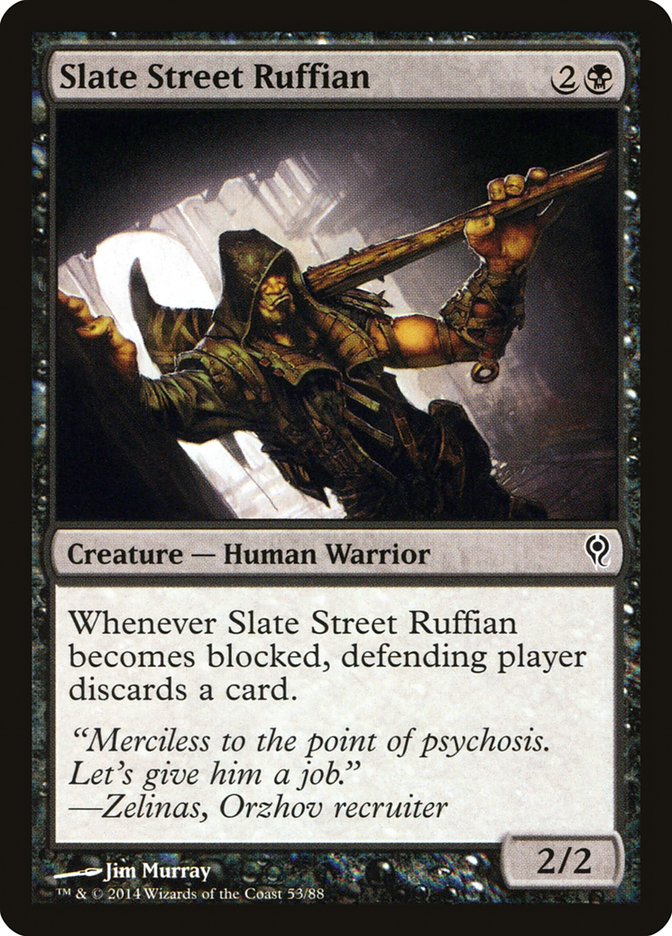 Slate Street Ruffian [Duel Decks: Jace vs. Vraska] | Dragon's Lair Comics and Fantasy Houston TX