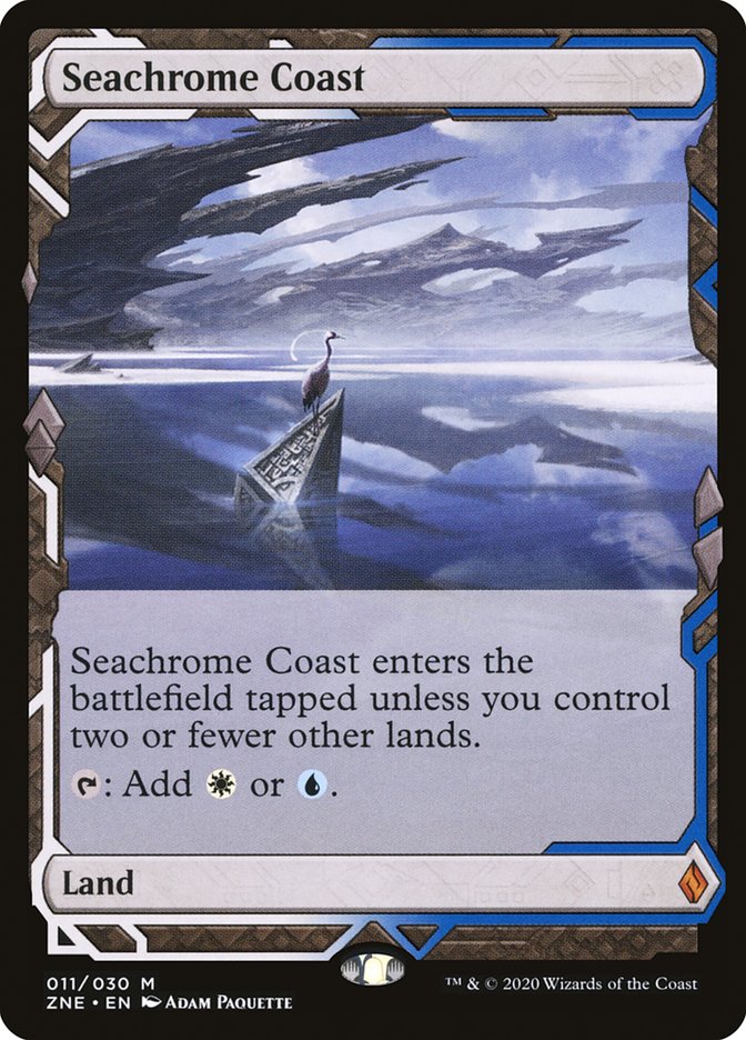 Seachrome Coast (Expeditions) [Zendikar Rising Expeditions] | Dragon's Lair Comics and Fantasy Houston TX
