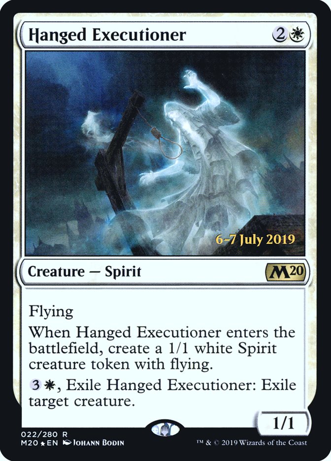 Hanged Executioner [Core Set 2020 Prerelease Promos] | Dragon's Lair Comics and Fantasy Houston TX