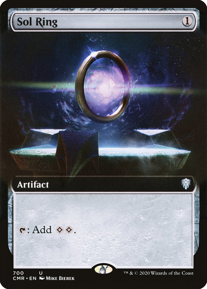 Sol Ring (Extended Art) [Commander Legends] | Dragon's Lair Comics and Fantasy Houston TX