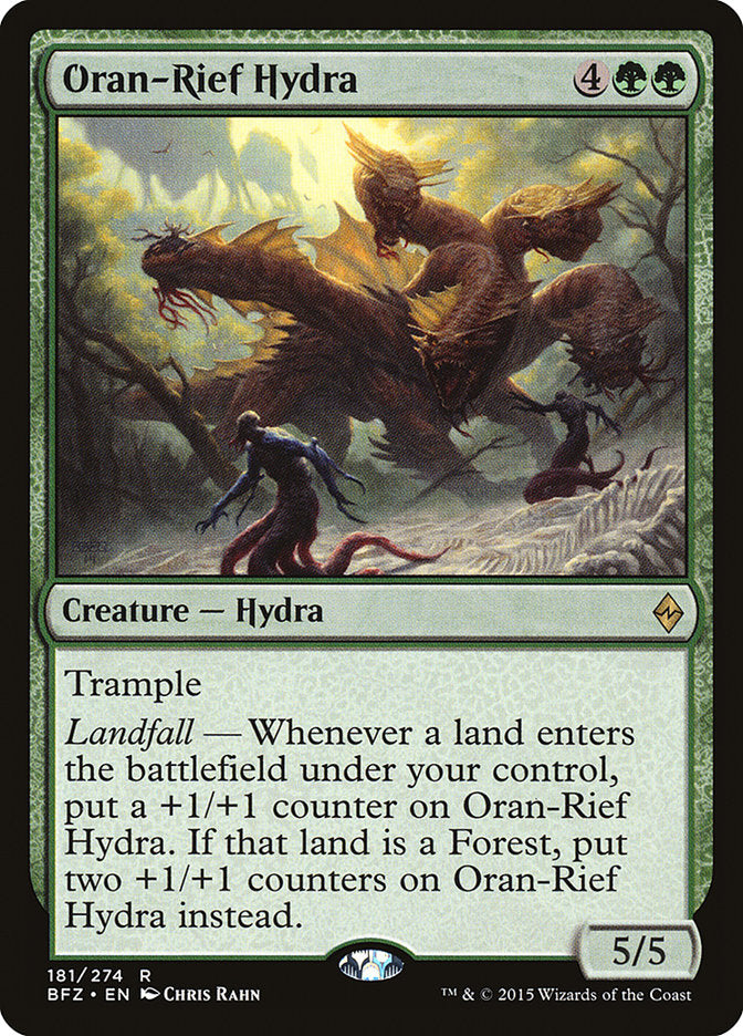 Oran-Rief Hydra [Battle for Zendikar] | Dragon's Lair Comics and Fantasy Houston TX