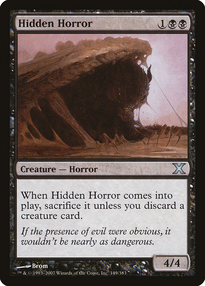 Hidden Horror [Tenth Edition] | Dragon's Lair Comics and Fantasy Houston TX
