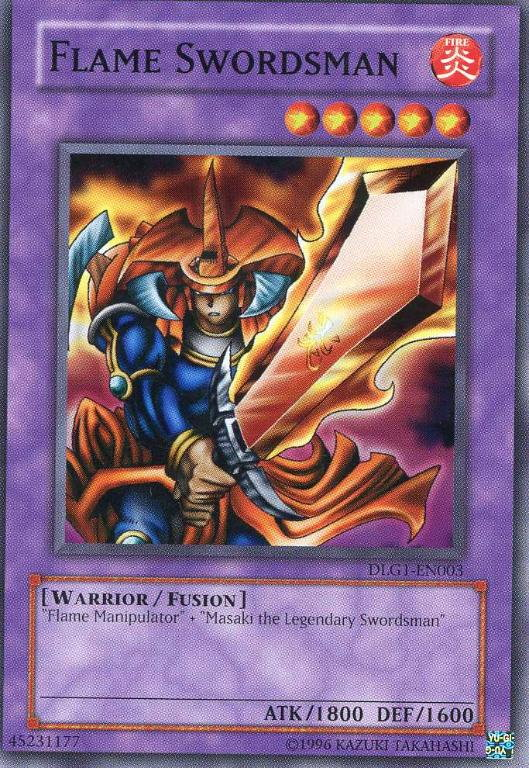 Flame Swordsman [DLG1-EN003] Common | Dragon's Lair Comics and Fantasy Houston TX