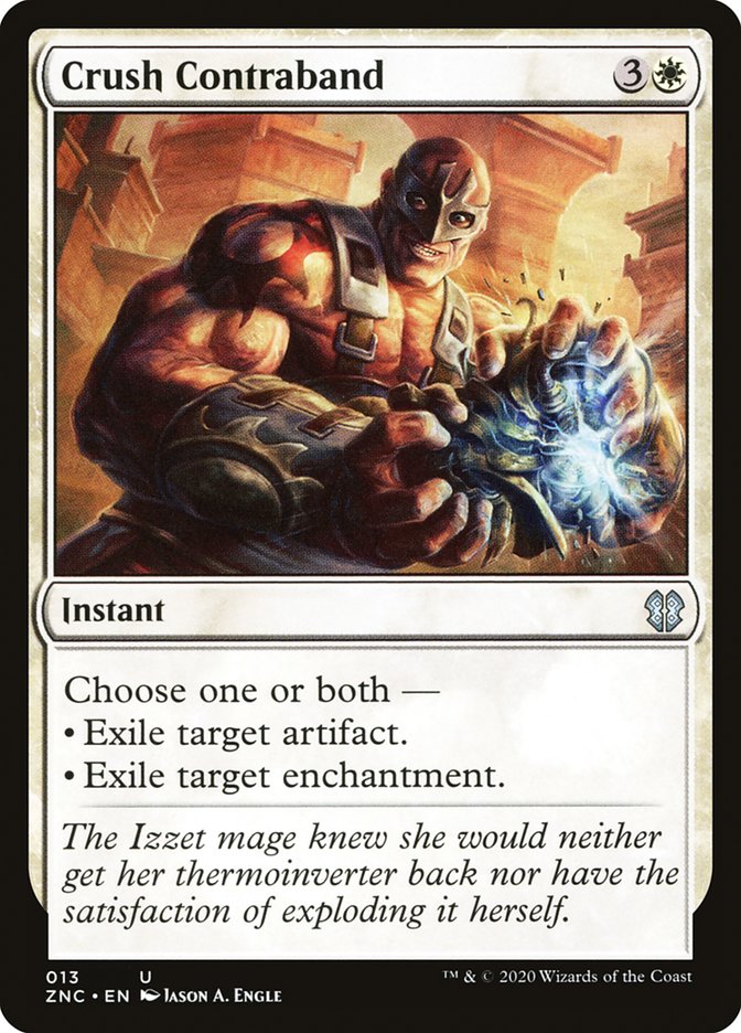 Crush Contraband [Zendikar Rising Commander] | Dragon's Lair Comics and Fantasy Houston TX