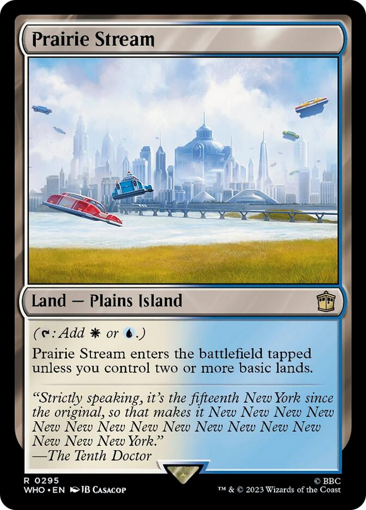Prairie Stream [Doctor Who] | Dragon's Lair Comics and Fantasy Houston TX