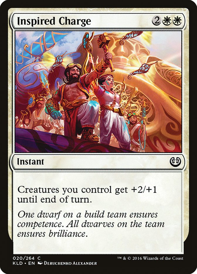 Inspired Charge [Kaladesh] | Dragon's Lair Comics and Fantasy Houston TX