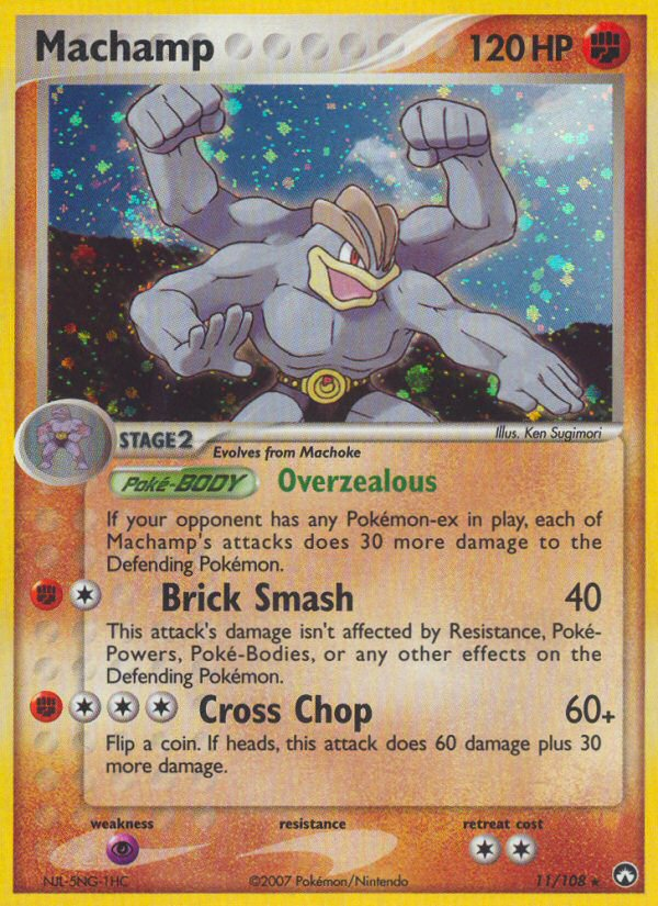 Machamp (11/108) [EX: Power Keepers] | Dragon's Lair Comics and Fantasy Houston TX