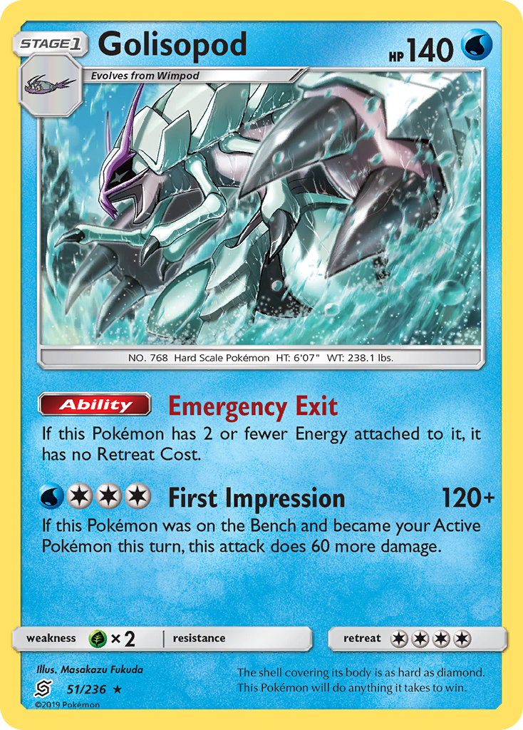 Golisopod (51/236) [Sun & Moon: Unified Minds] | Dragon's Lair Comics and Fantasy Houston TX