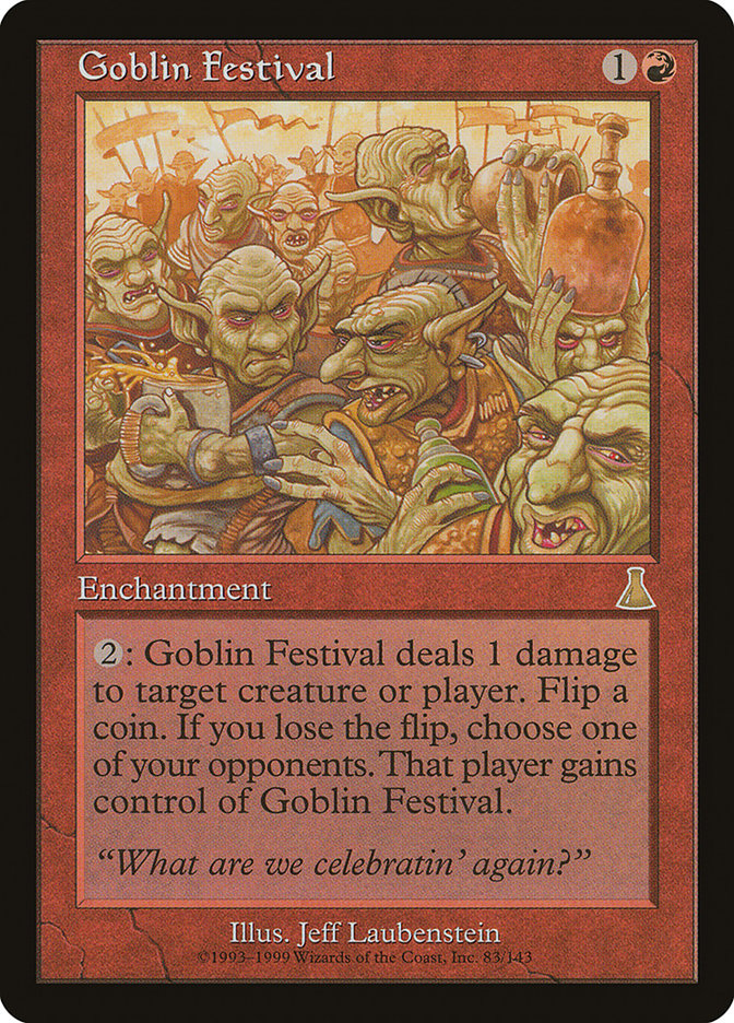 Goblin Festival [Urza's Destiny] | Dragon's Lair Comics and Fantasy Houston TX