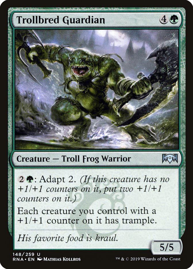 Trollbred Guardian [Ravnica Allegiance] | Dragon's Lair Comics and Fantasy Houston TX