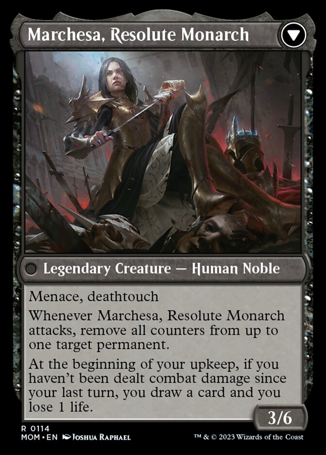 Invasion of Fiora // Marchesa, Resolute Monarch [March of the Machine] | Dragon's Lair Comics and Fantasy Houston TX