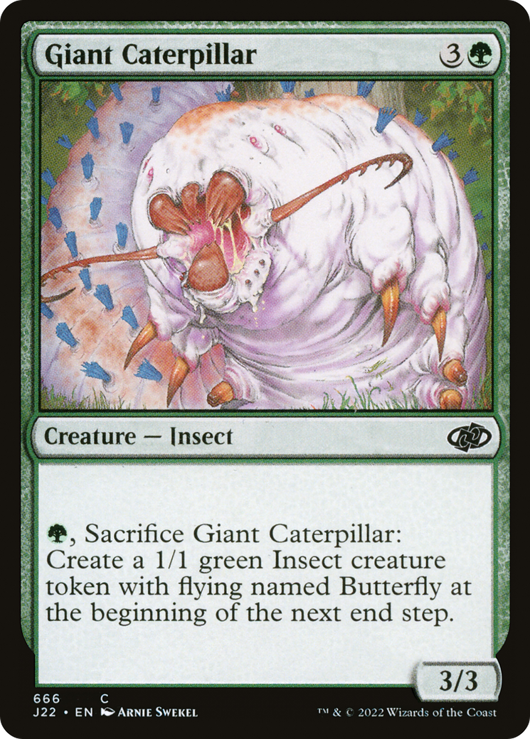 Giant Caterpillar [Jumpstart 2022] | Odin's Place