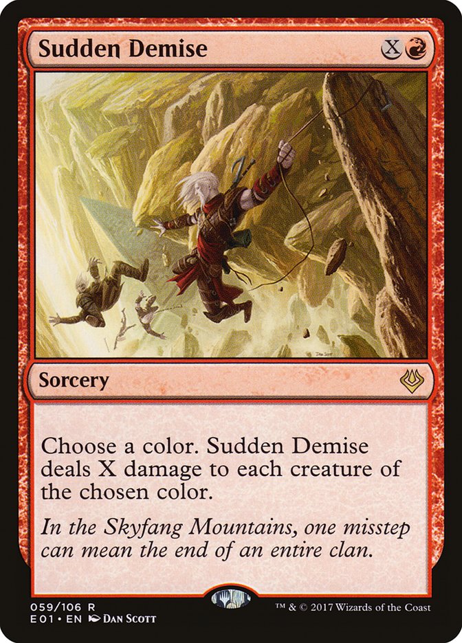 Sudden Demise [Archenemy: Nicol Bolas] | Dragon's Lair Comics and Fantasy Houston TX