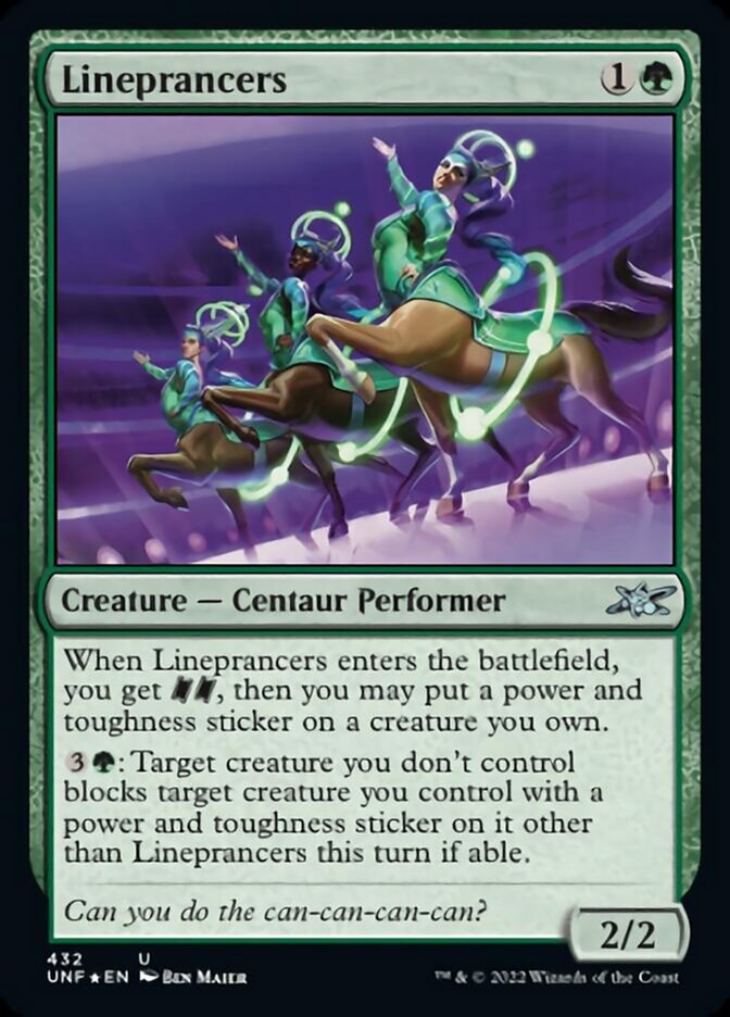 Lineprancers (Galaxy Foil) [Unfinity] | Dragon's Lair Comics and Fantasy Houston TX