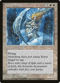 Serra Angel [alternate art] (Oversized) [Oversize Cards] | Dragon's Lair Comics and Fantasy Houston TX