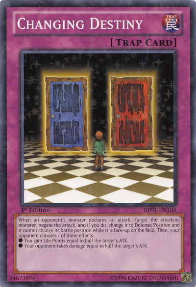 Changing Destiny [BP01-EN104] Starfoil Rare | Dragon's Lair Comics and Fantasy Houston TX