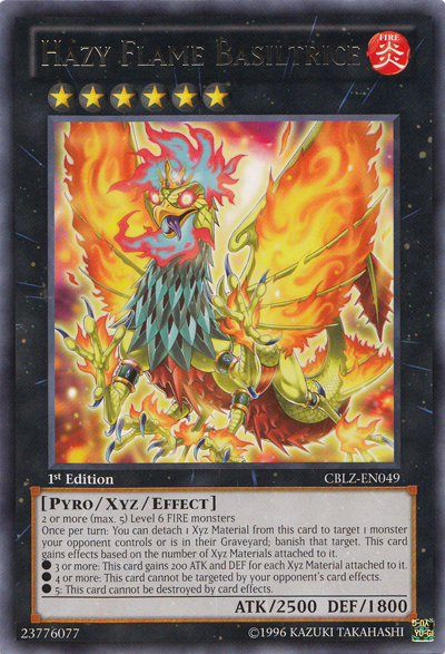Hazy Flame Basiltrice [CBLZ-EN049] Rare | Dragon's Lair Comics and Fantasy Houston TX